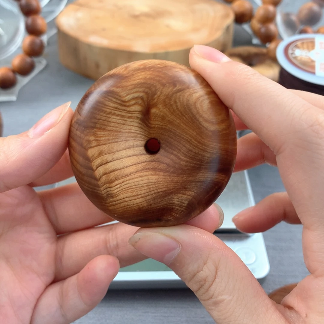 鱼***乐柏木（崖柏）手串/手链平安扣