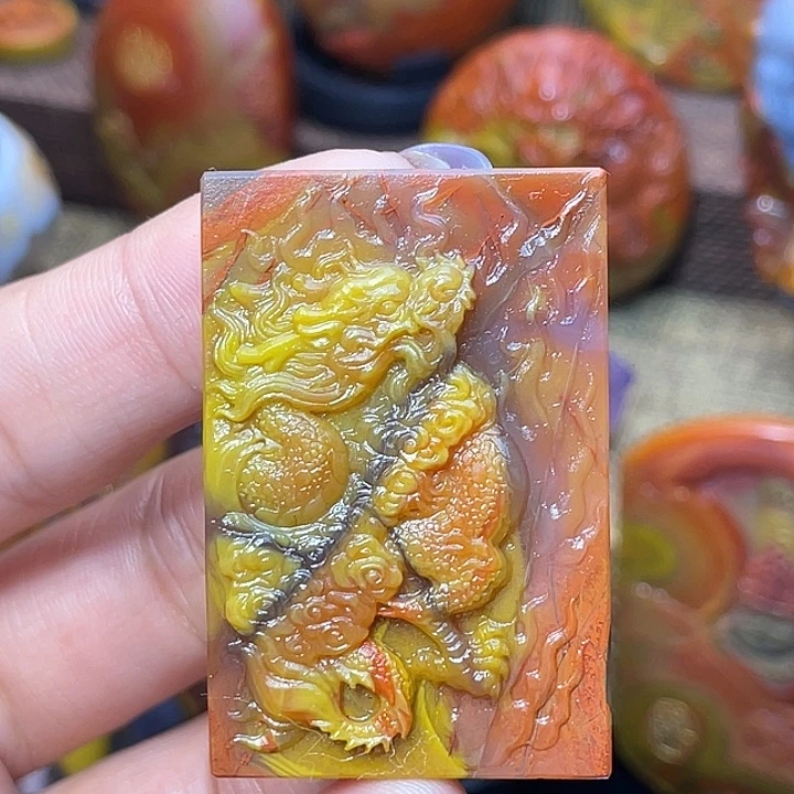 玛瑙/玉髓未镶嵌吊坠(不含链)北票石破天惊4800米