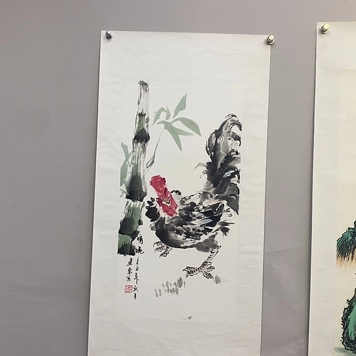 国画精品手绘作品