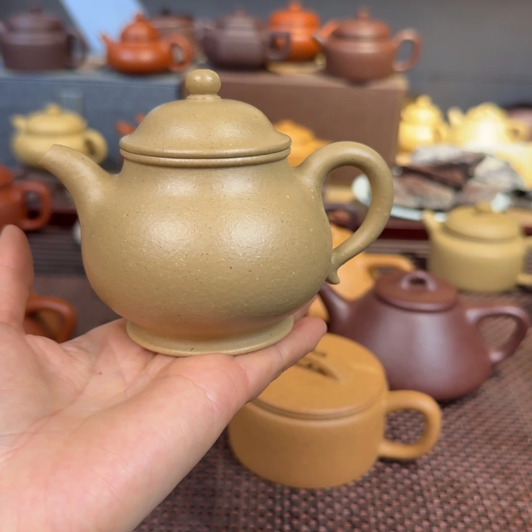 本山绿泥茶壶梨皮半手团购预期器型备注