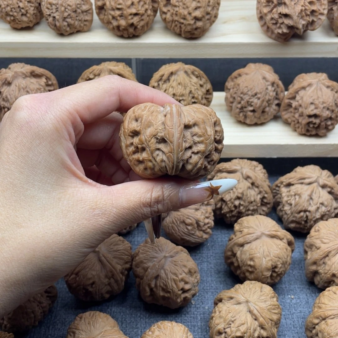 步***生文玩核桃把件元宝单只49