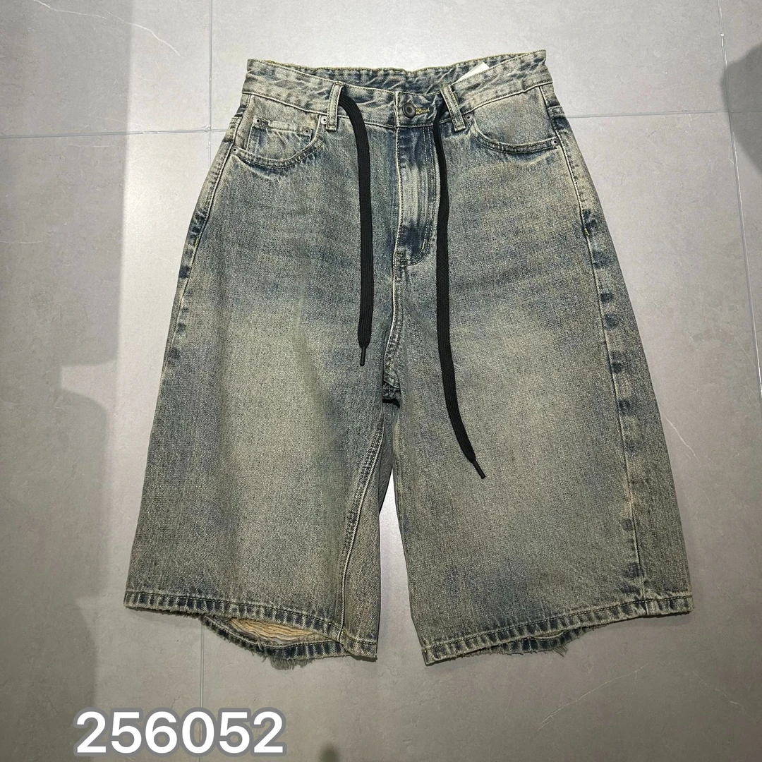 Pada嘻&BOBO【破洞牛仔】韩版潮流 时髦百搭短裤 256052 Hi Fortune