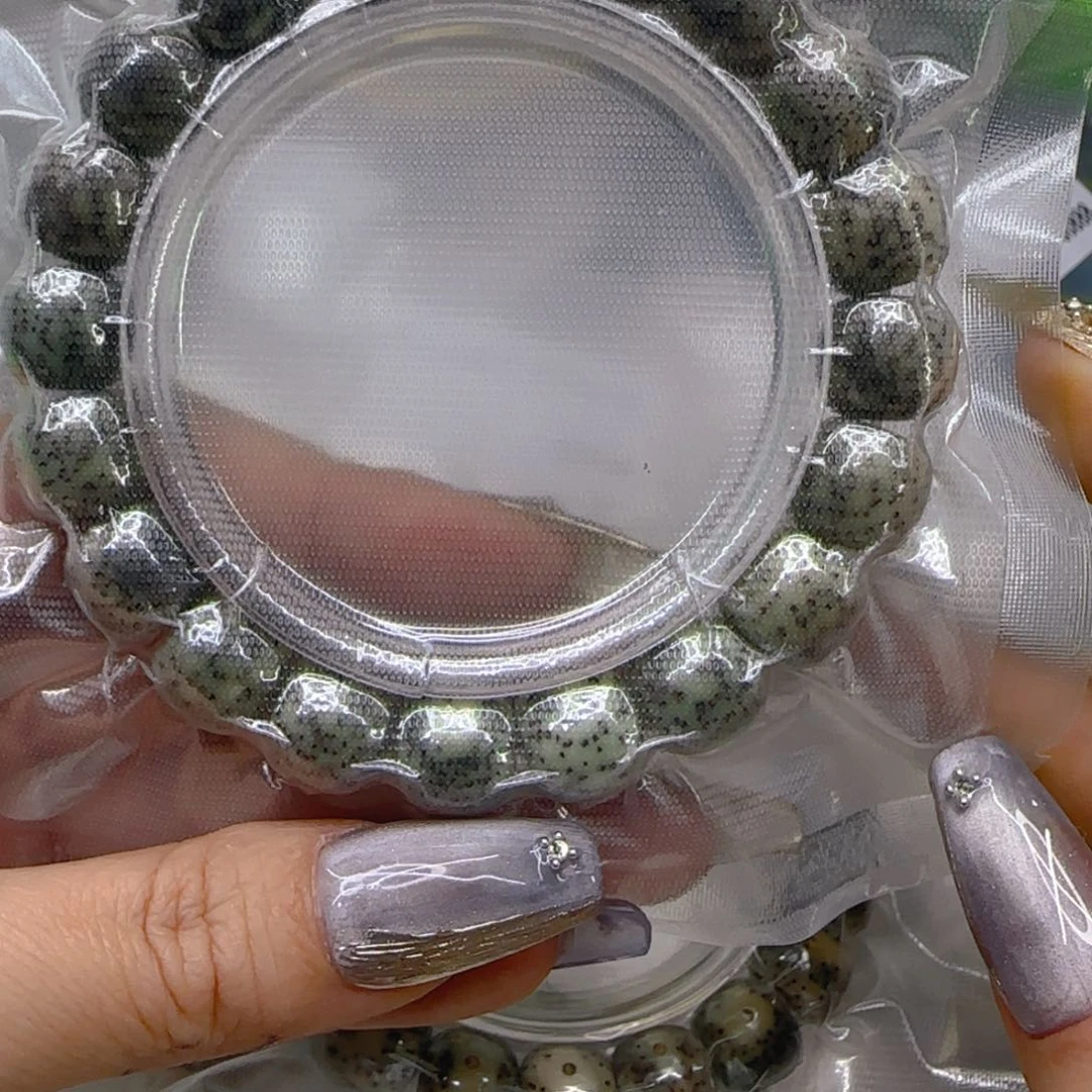 星月菩提手串103哈哈绿星月菩提1.2桶单圈