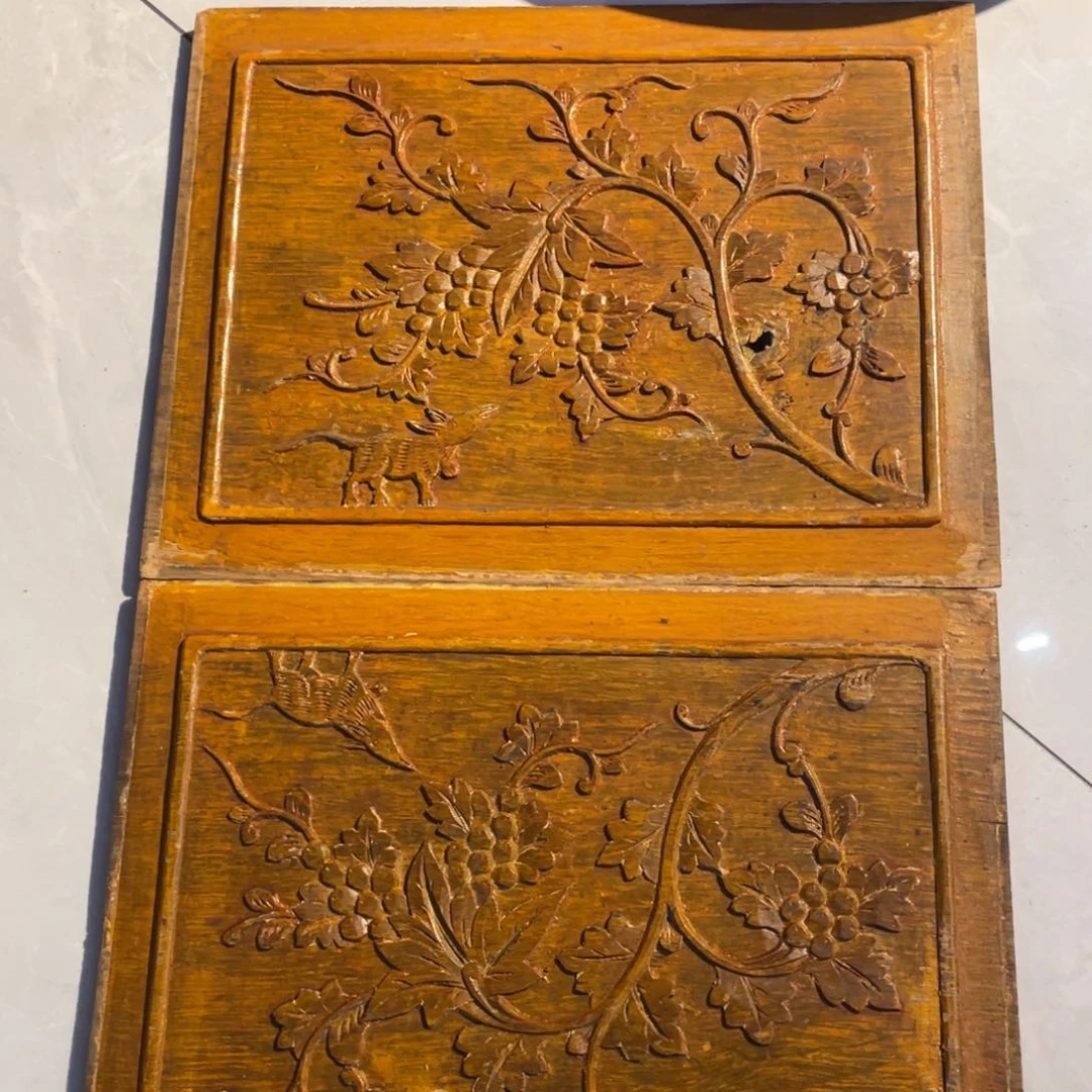 木别*了松鼠吃葡萄一对，有树结