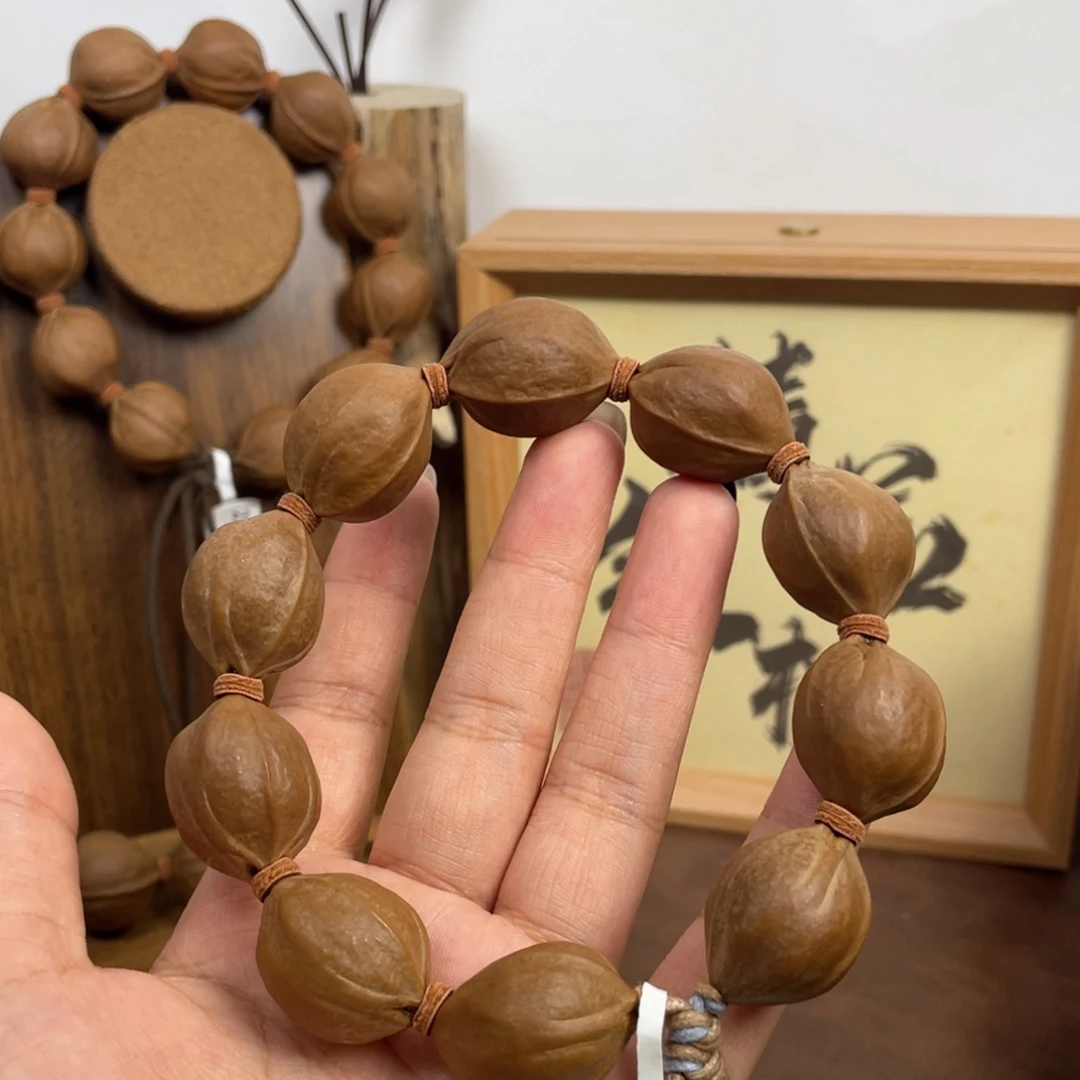 落***部橄榄核手串/手链21*26梅林铁核缩尺已告知