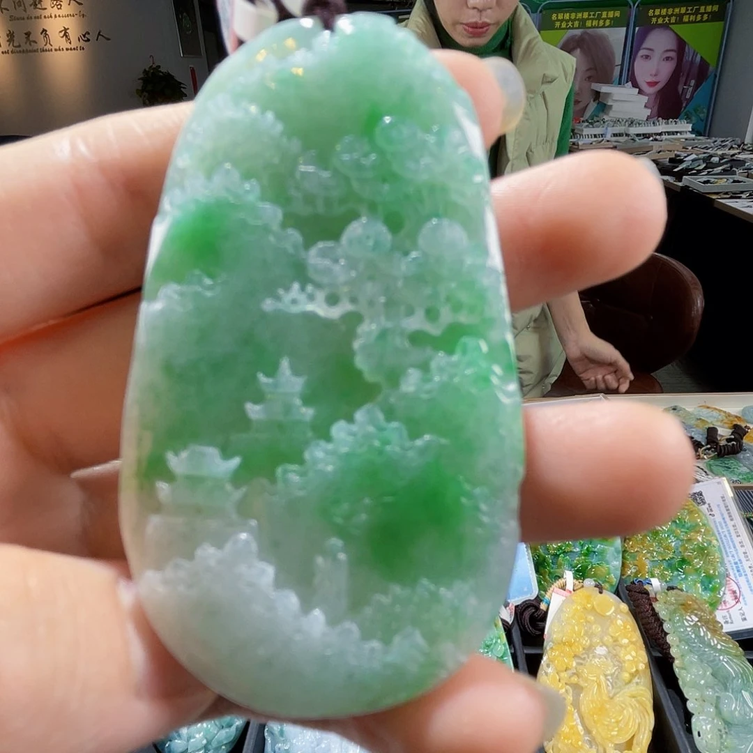 颈饰未镶嵌翡翠╰****ヤ翡翠