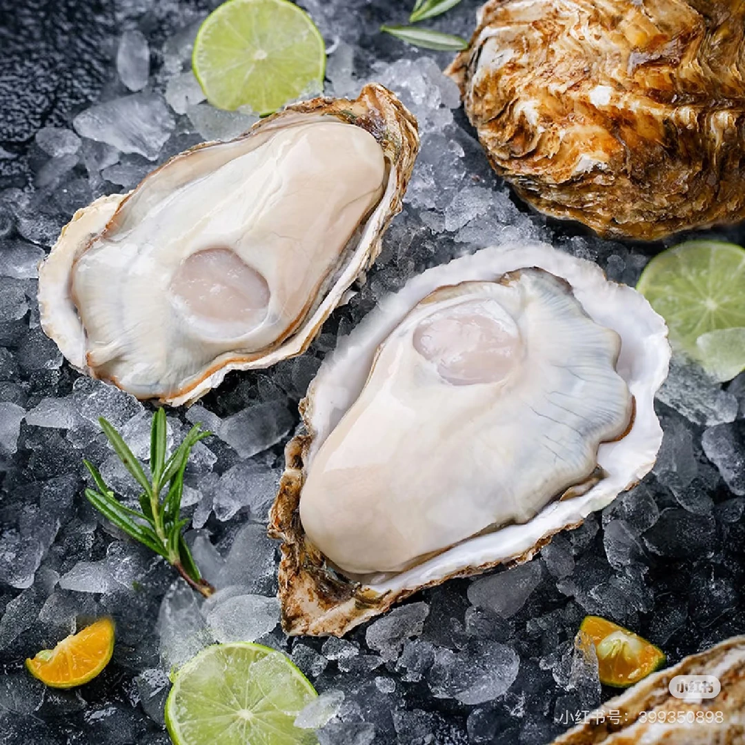 乳山金标生蚝8斤  （2两，40个左右)