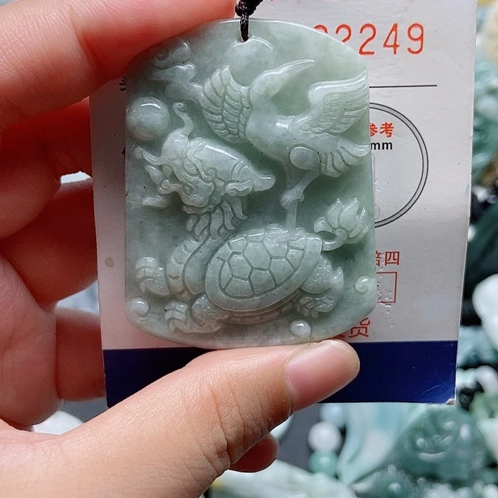 吊坠(不含链)未镶嵌翡翠1