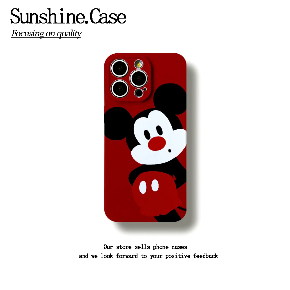 【番茄case专属】大米奇软壳适用苹果oppo华为vivo小米手机壳防摔