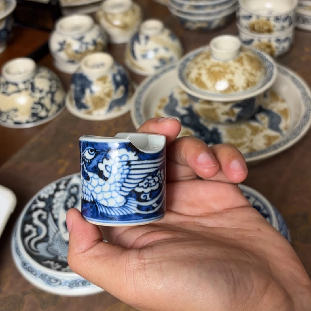 摆件景德镇手绘茶器