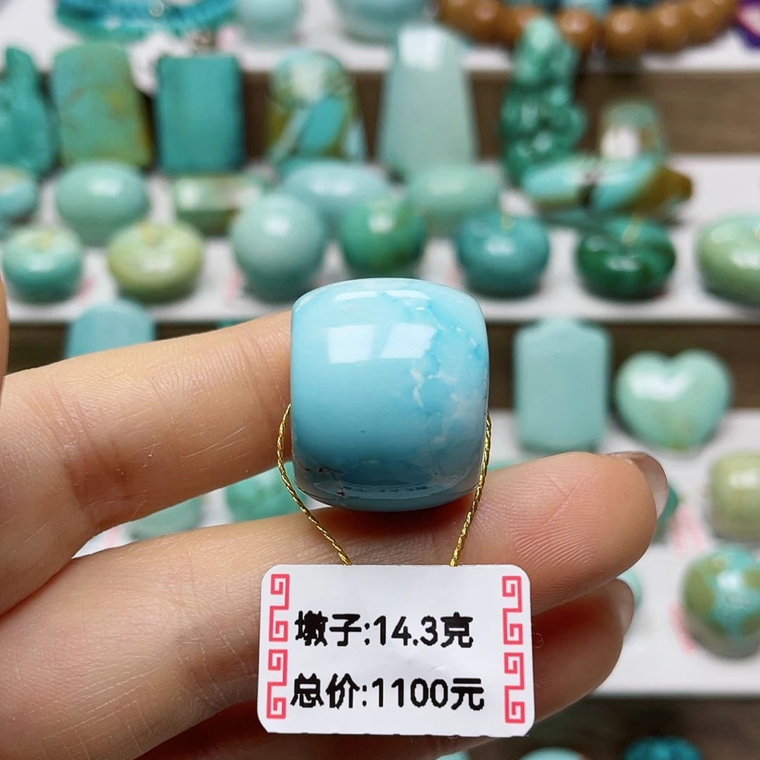 风****绿松石未镶嵌珠宝奇石