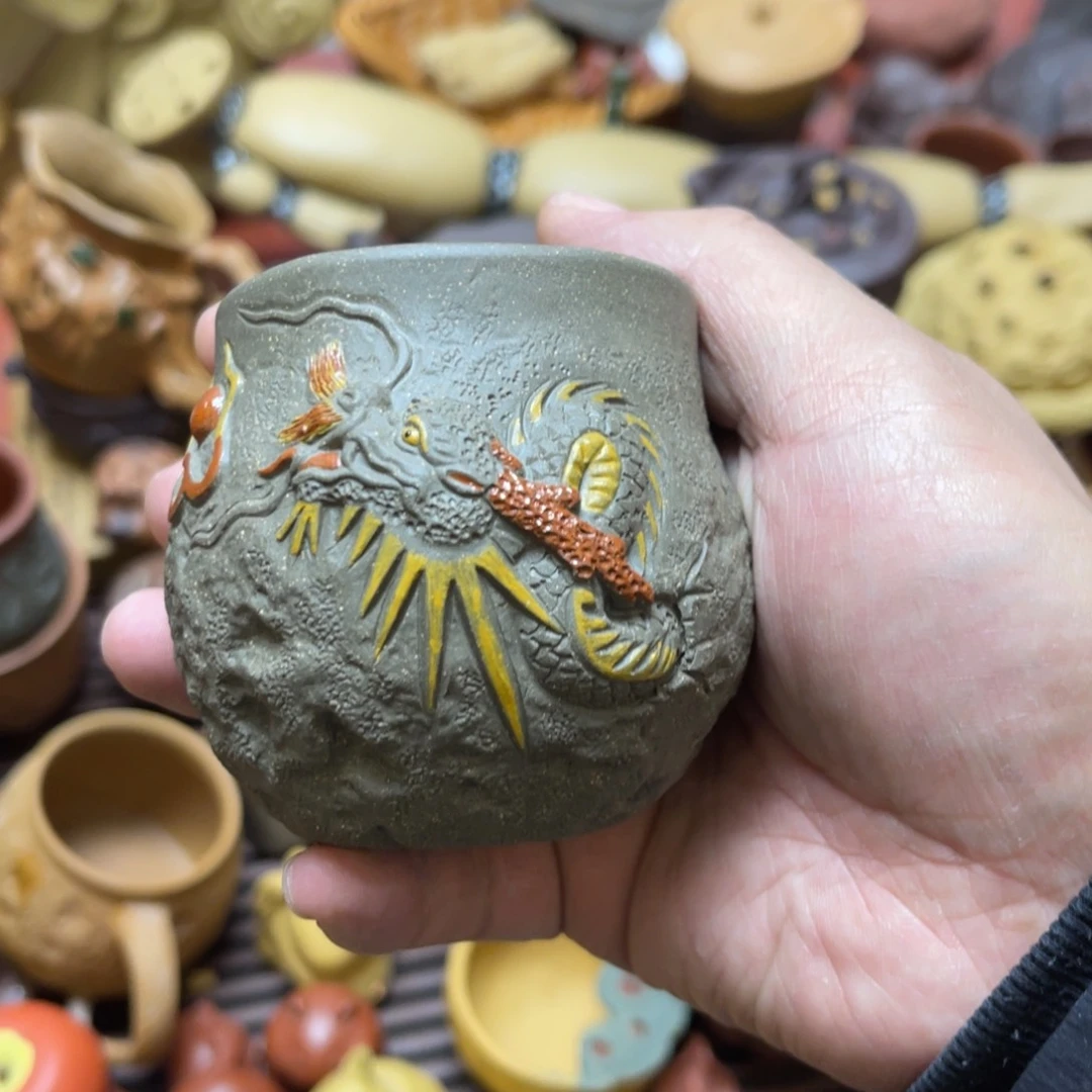 紫砂茶宠紫砂瑕疵