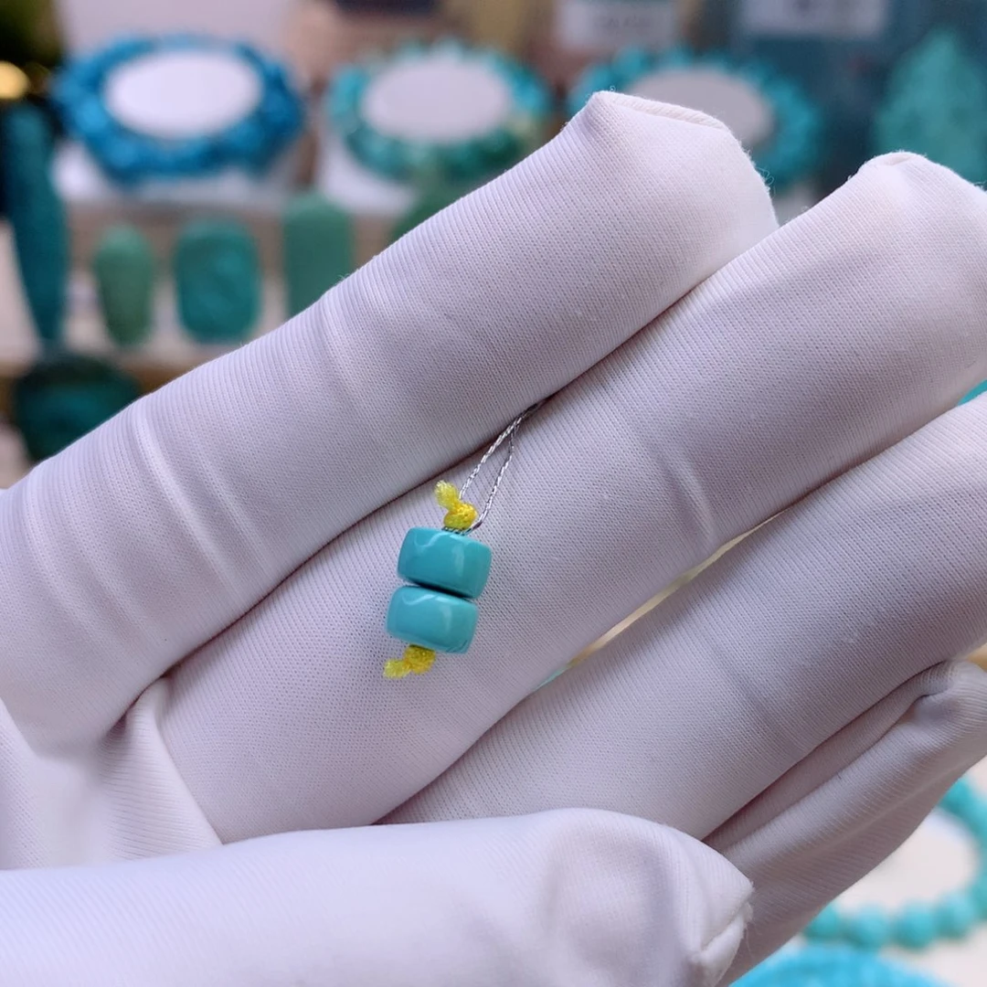 绿松石未镶嵌挂件