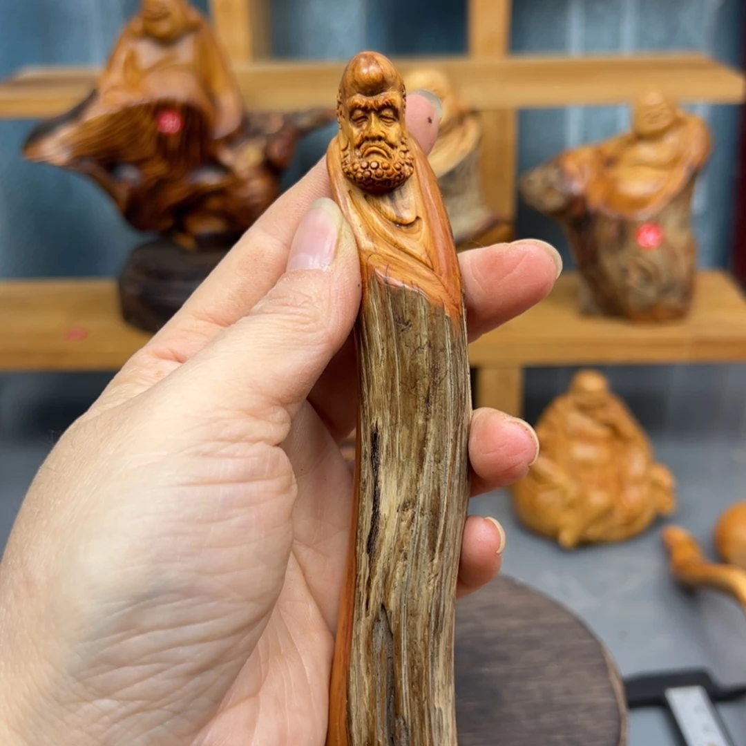 柏木崖柏木摆件手把件22
