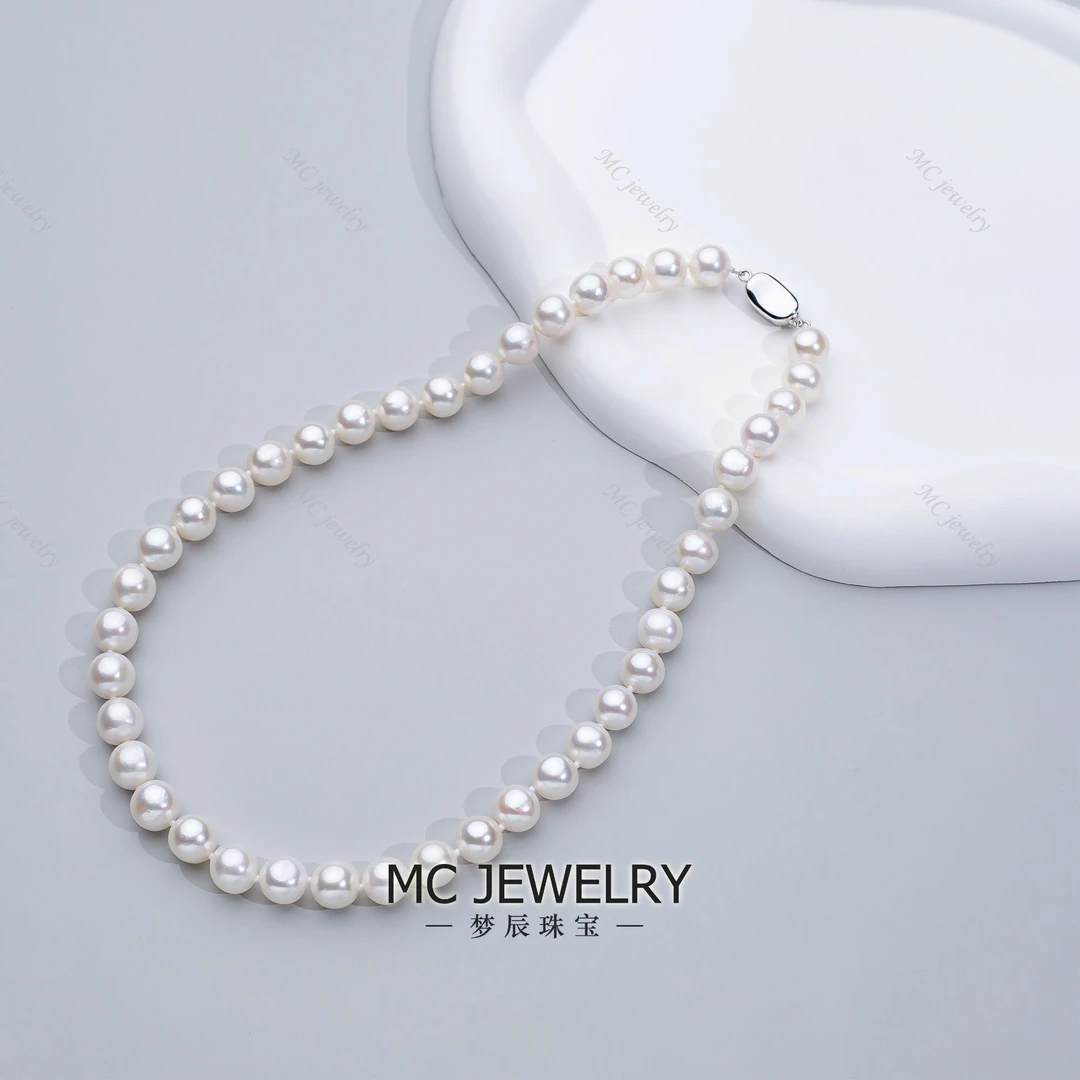 【白澜蒂】淡水无核珍珠9-11m爆大点位简约百搭经典轻奢时尚