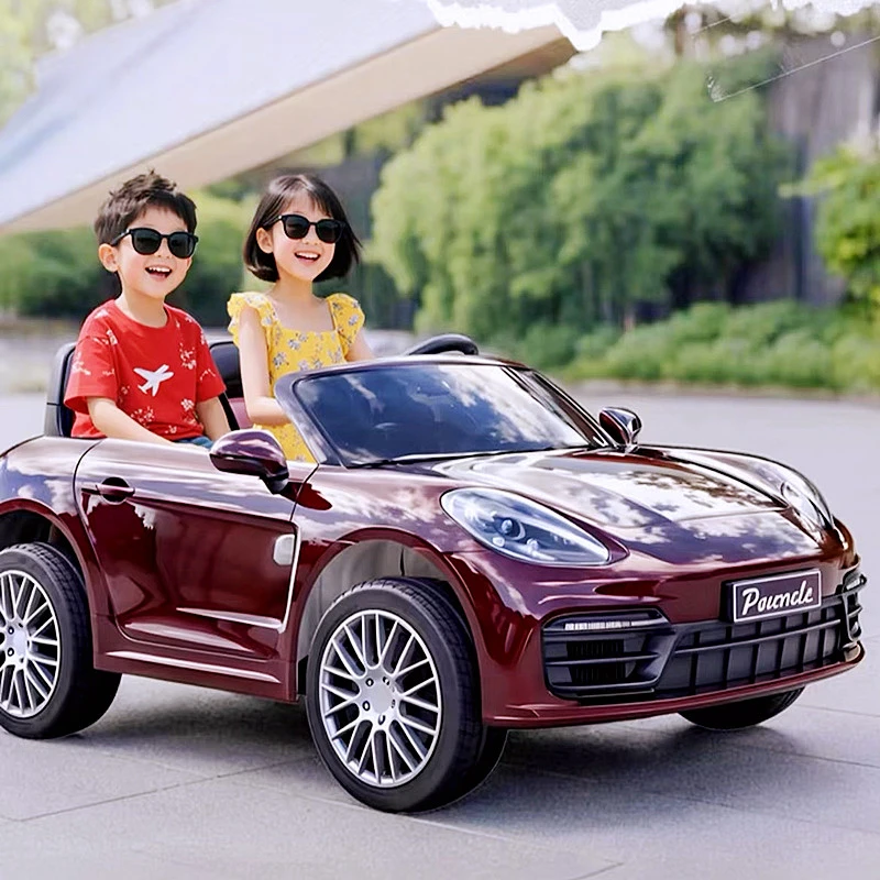 【新疆包邮】双座电动儿童早教遥控摇摆玩具充电炫酷大动力音乐功能