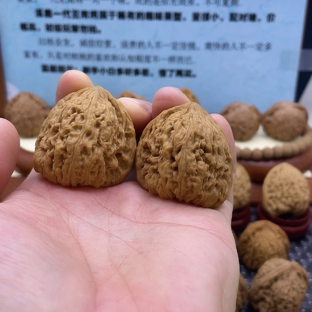 文玩核桃把件往****味树皮一代