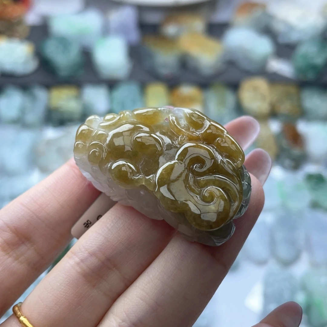 颈饰未镶嵌翡翠貔貅14