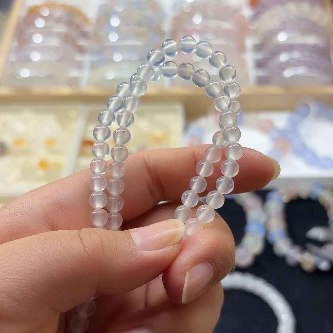 玛瑙/玉髓未镶嵌手链