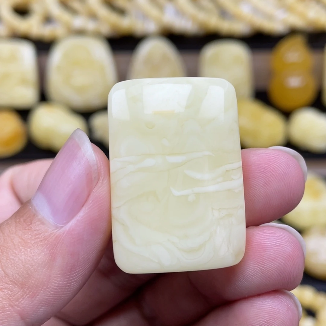 琥珀未镶嵌裸石琥珀蜜蜡