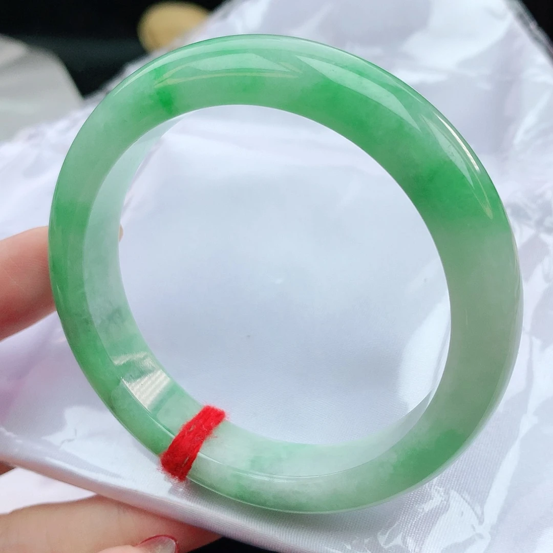 翡翠手镯未镶嵌57圈口882343