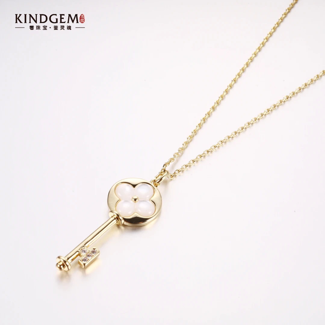 KindGem 轻奢时尚个性宇宙之谜项链C-30086（40+5cm）