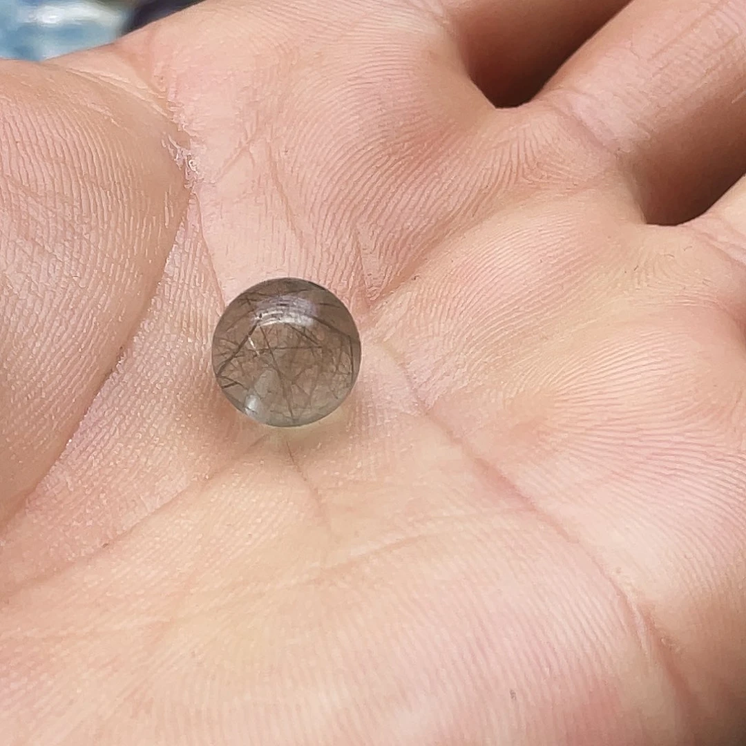 查罗石珠子合金白***。