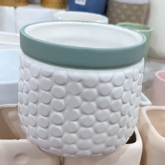 多肉绿植陶瓷花盆9.9包邮