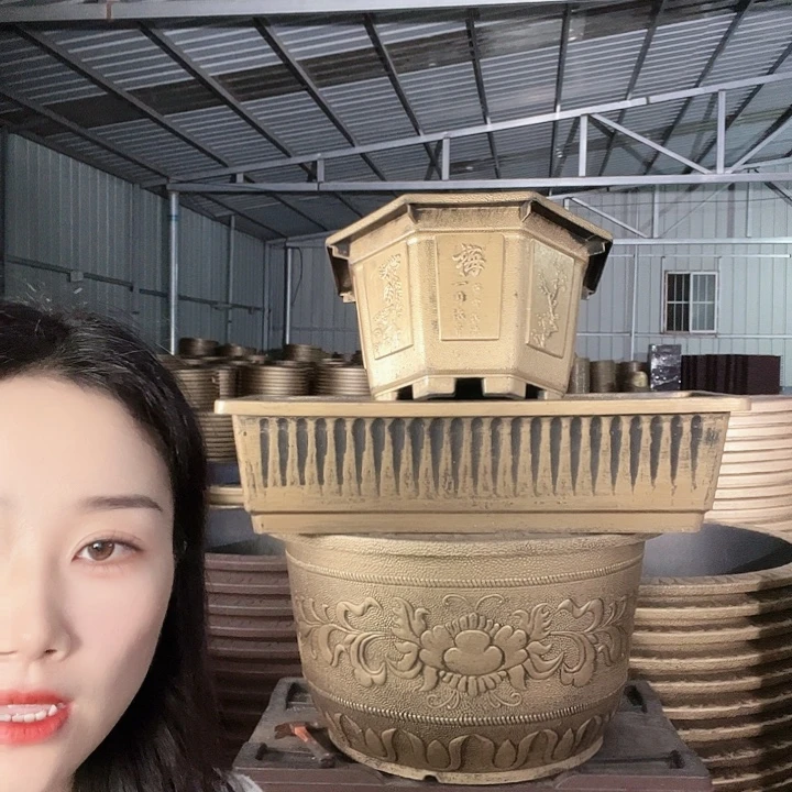 圆形70花盆5个无孔