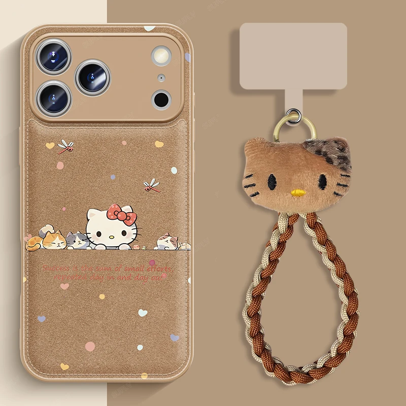 kt爱心波点适用苹果17promax手机壳iphone16pro卡通个性15plus套