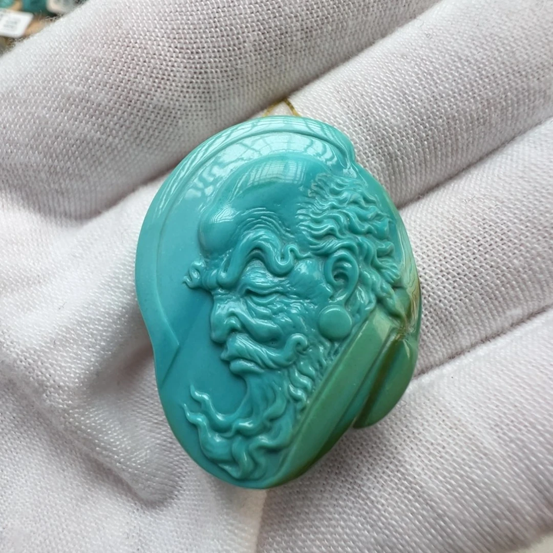 绿松石未镶嵌配饰