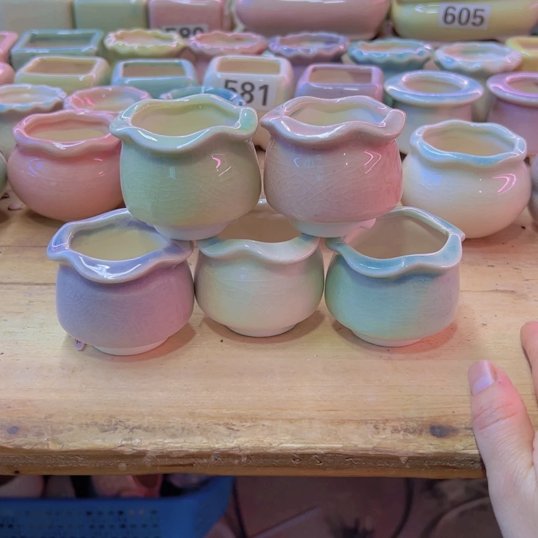 陶瓷花盆当场凑满12包邮