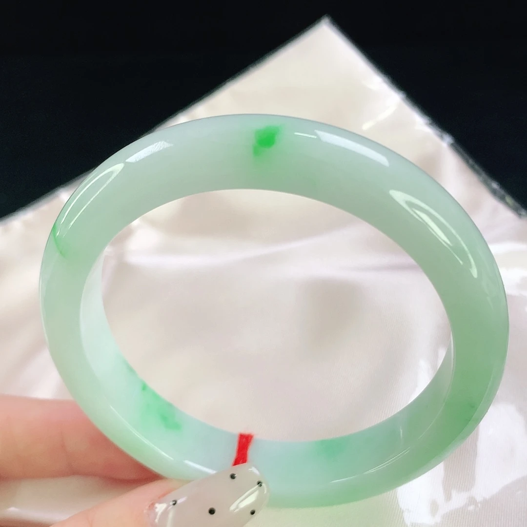 翡翠未镶嵌手镯59.1