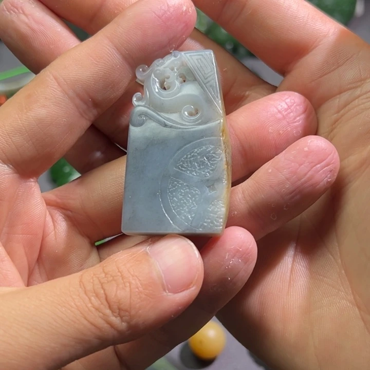 和田玉颈饰未镶嵌肴*帅