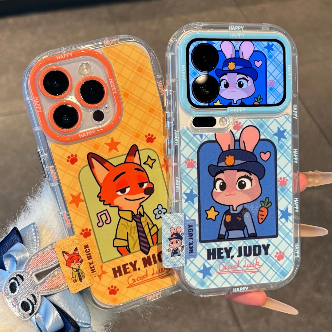 星星尼克朱迪标签适用苹果16/17promax手机壳华为vivooppo小米15