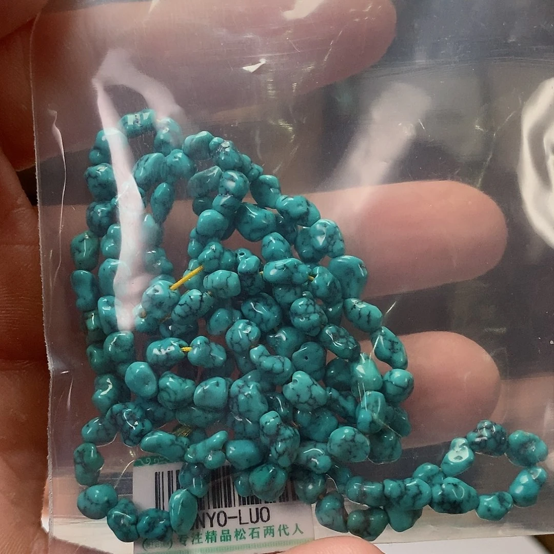绿松石珠宝奇石未镶嵌脆*居