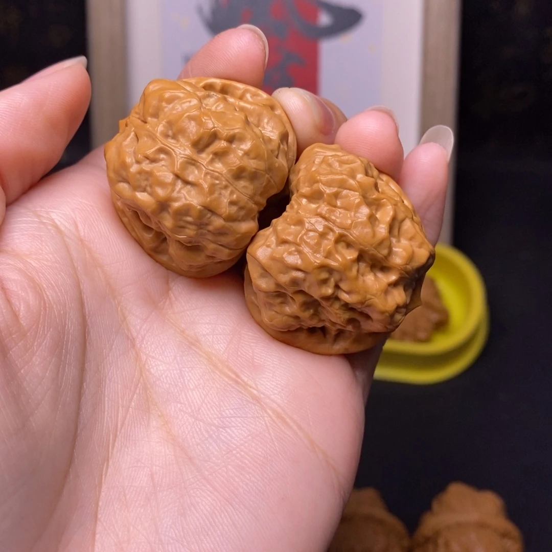 马***火吊坠文玩核桃蛤蟆36