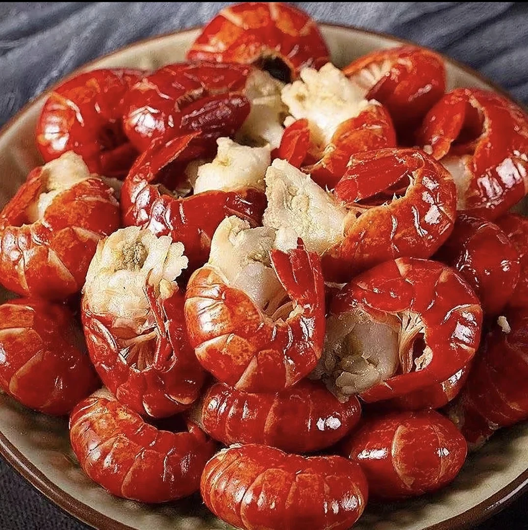 一级新鲜现剥速冻大个龙虾尾鲜活单冻5斤（送料包两包）