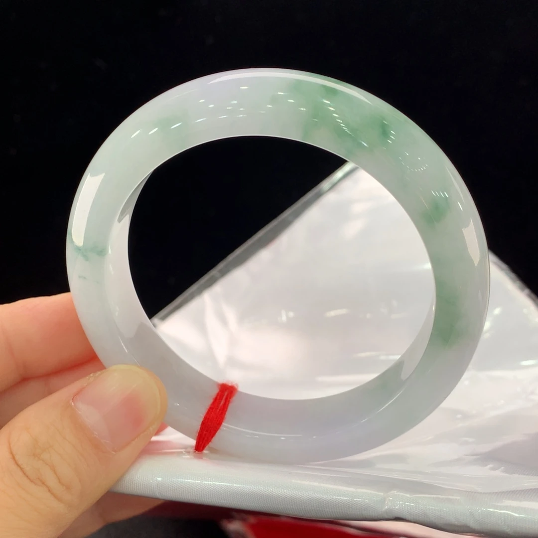 翡翠未镶嵌手镯0044