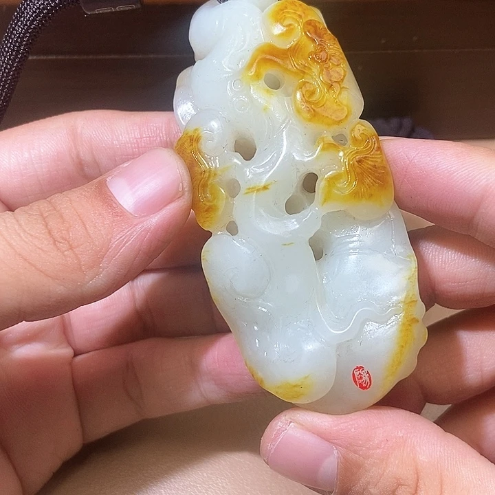 和田玉颈饰未镶嵌HX