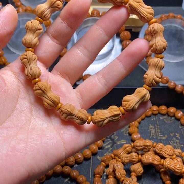 桃核手串花生手串13