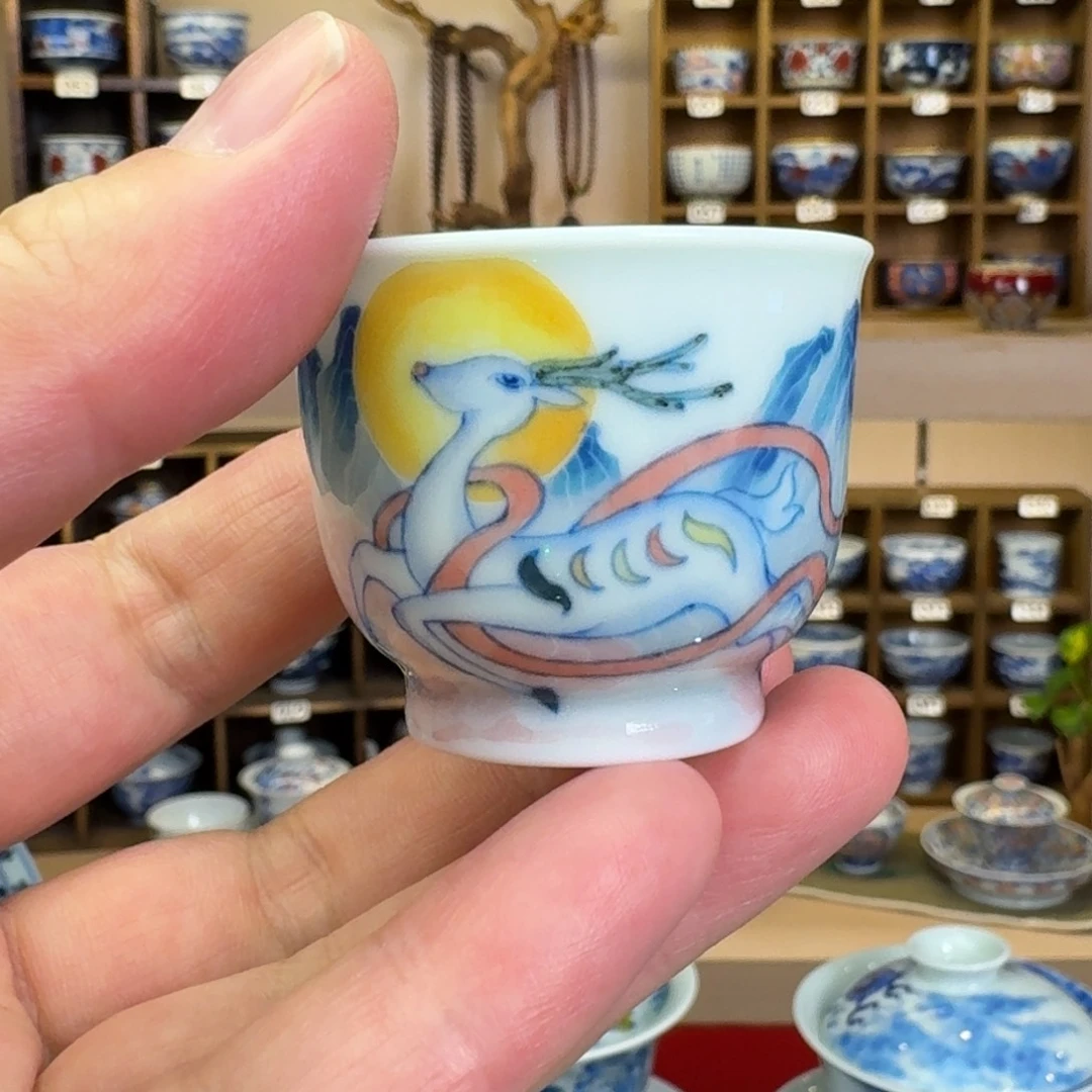 德物小雅手绘茶杯