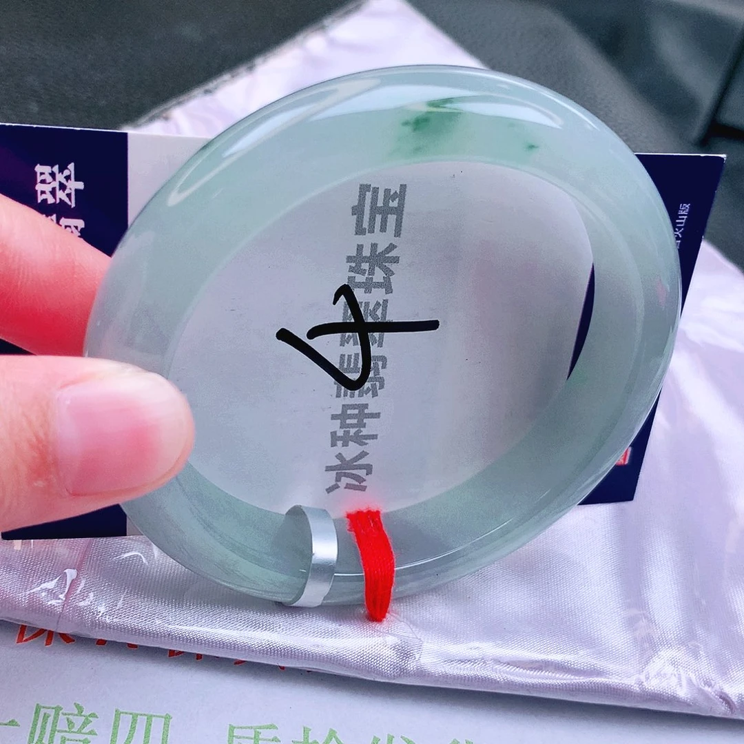 翡翠未镶嵌手镯缅甸天然a货翡翠手镯