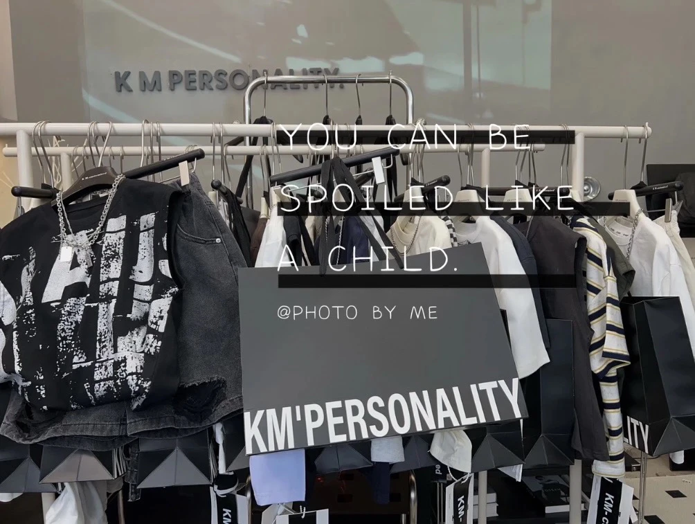 KM PERSONALITY【900-999】 2025 夏季孤品儿童外套T恤裤子789