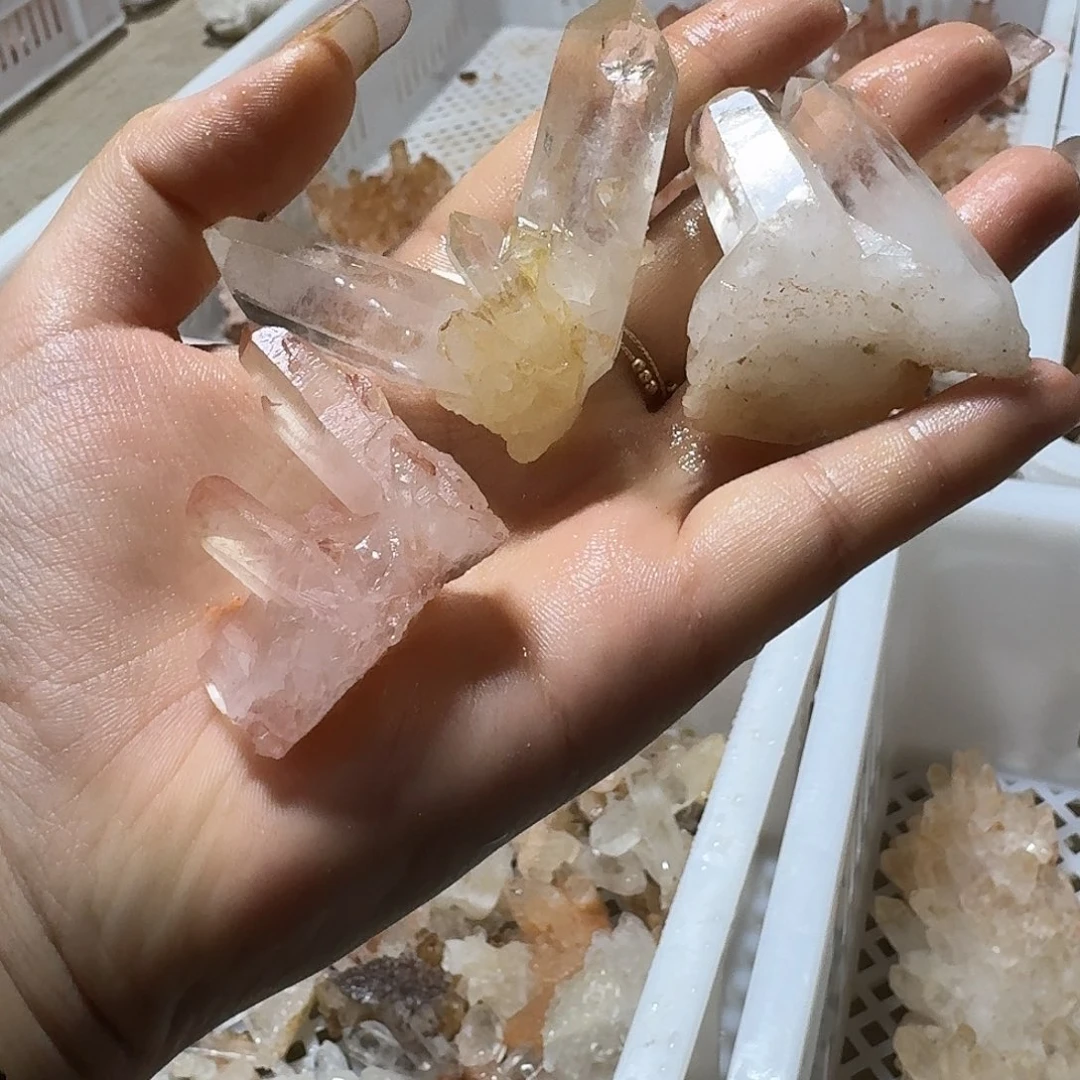 澜***水晶珠宝半成品银S925镶嵌