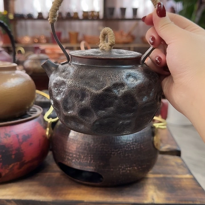 紫铜手工制作摆件一个