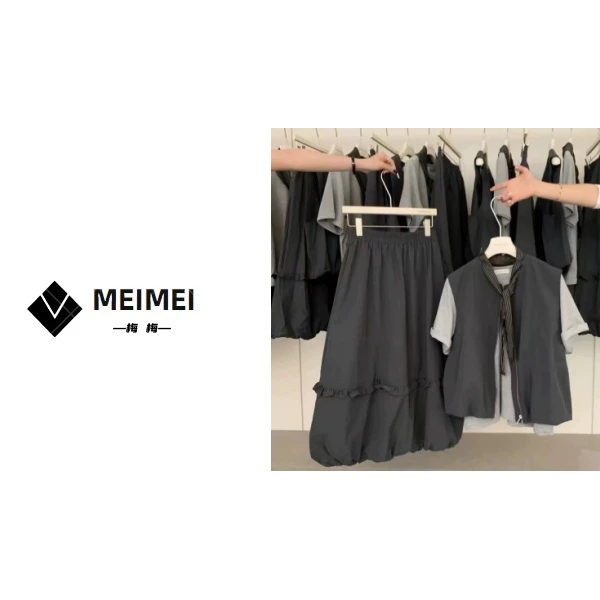 XMM.【南油定制三件套套装】时尚百搭潮流夏季洋气宽松休闲-HZ80037