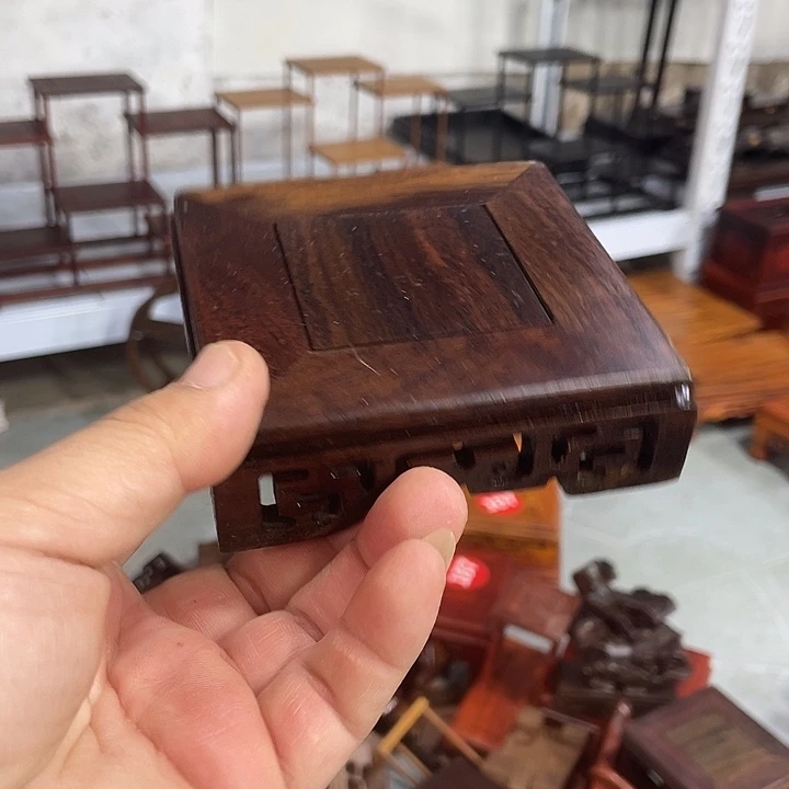 香榧木红木底座工艺品