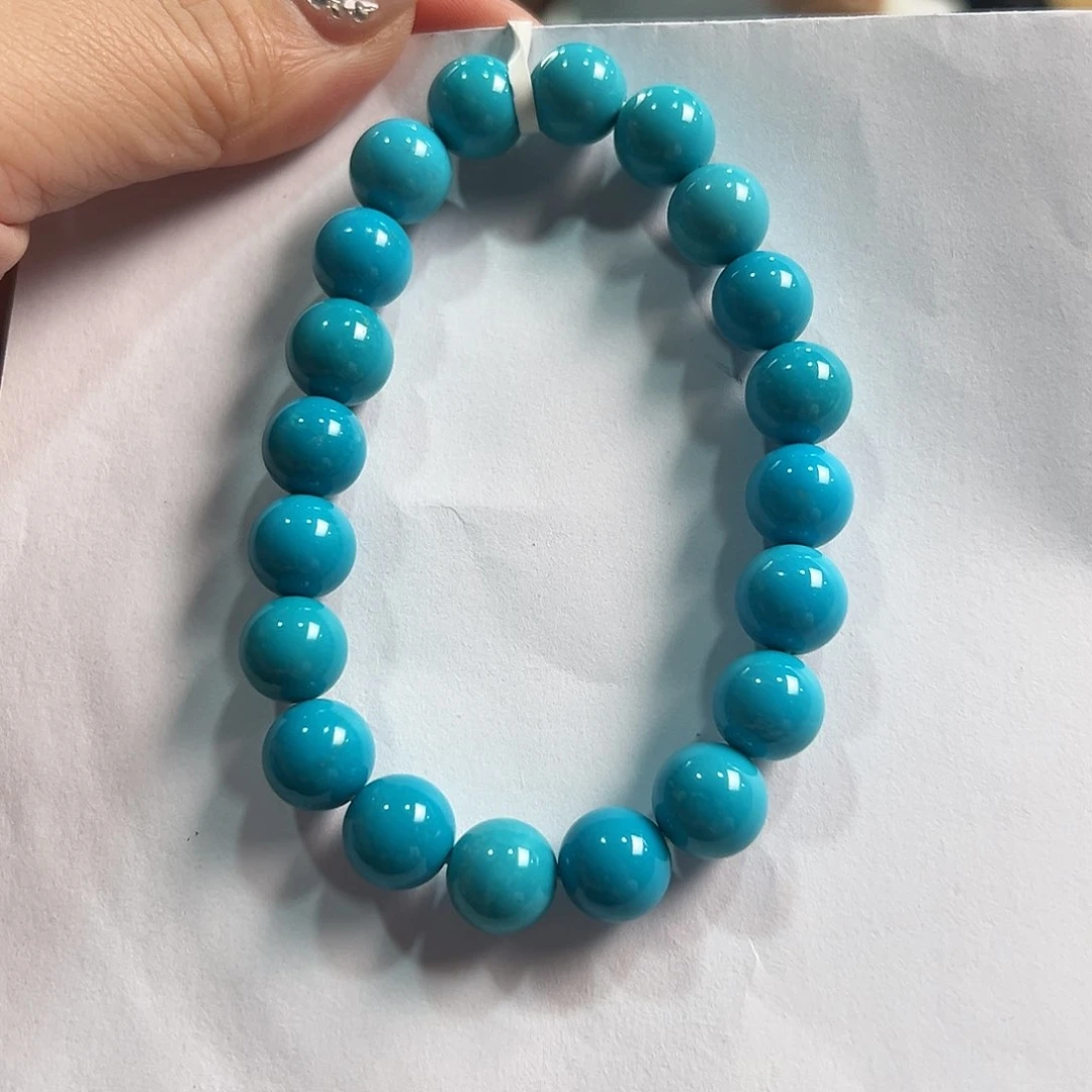 未镶嵌绿松石手串卡10➕