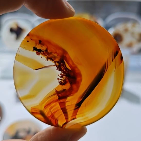 玛瑙/玉髓未镶嵌吊坠(不含链)92号